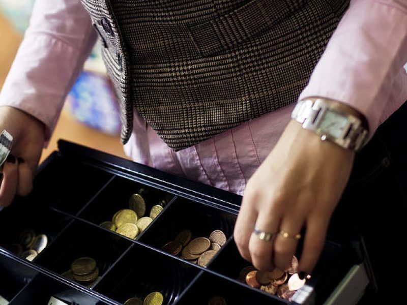 Raiding the till